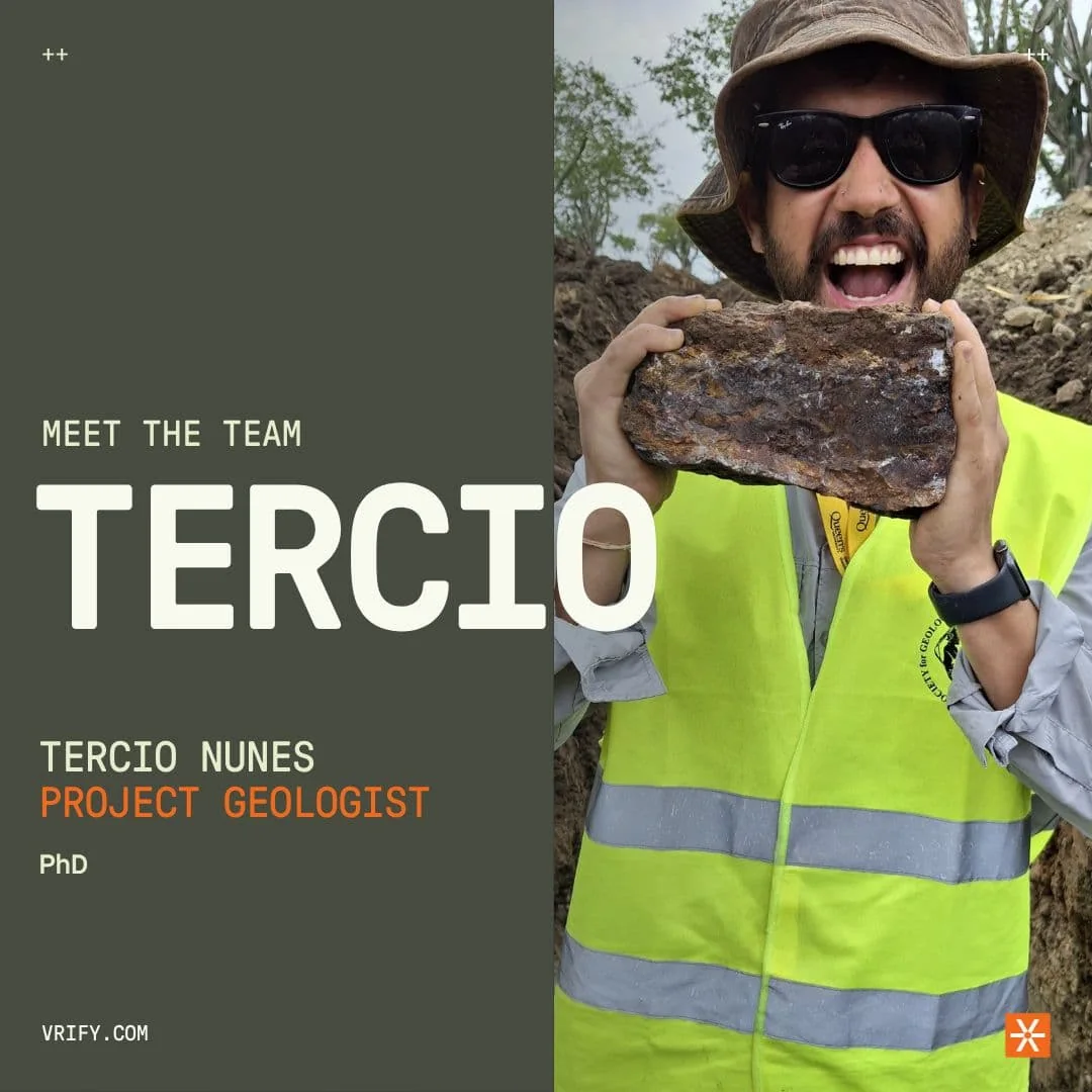 Original VRIFY employee spotlight artwork for Tercio Nunes